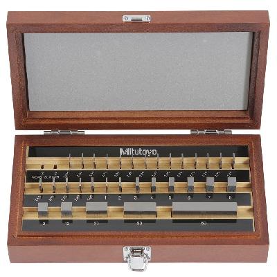 Mitutoyo 87 Pcs. Slip Gauge Set 516-947-10
