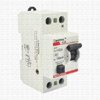 Indoasian 40A Double Pole RCCB
