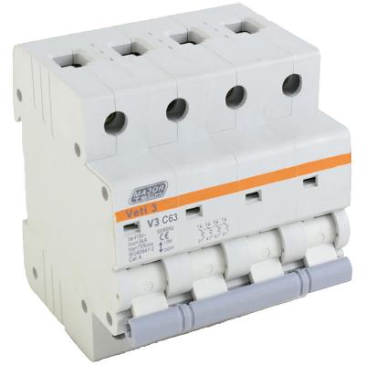 Legrand 63A Four Pole MCB