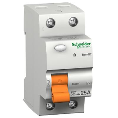Schneider 25A Double Pole RCCB