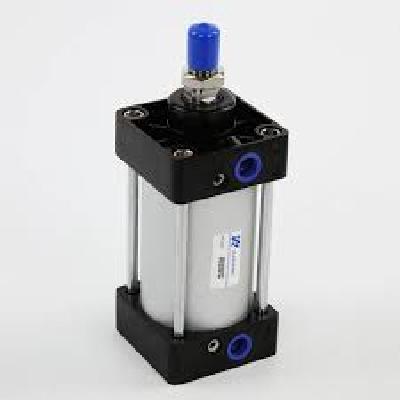 Double-acting pneumatic cylinder