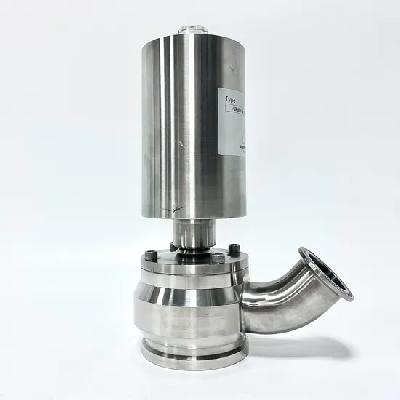 Flush Bottom Ball Valve With Pneumatic Rotary Actuator