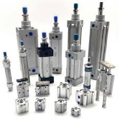 Round Tube Tie Rod Type Single And Double Acting Pneumatic Cylinder