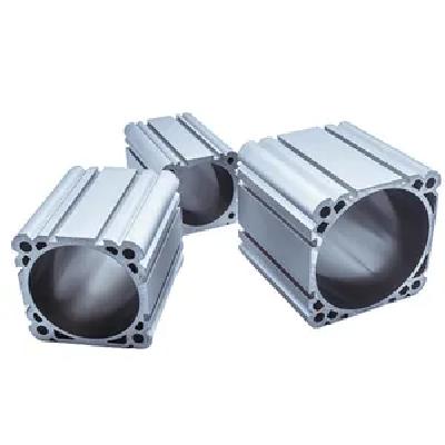 Square Tube Profile Single And Double Acting Pneumatic Cylinder