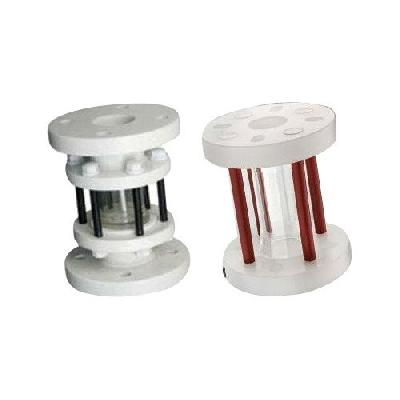 PP Sight Glass Flanged End Screwed End