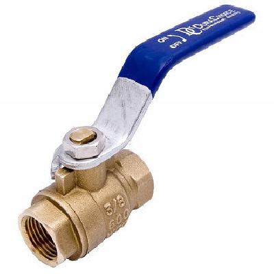 Silver RB Brass Ball Valve Screwed End