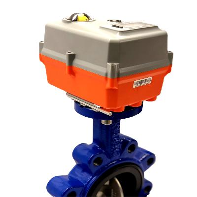 Electric Actuator Operated Butterfly Valve