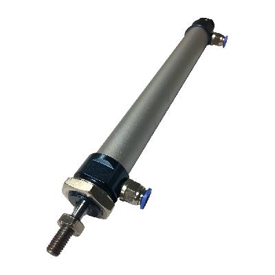 Compact Double Ended Double Acting Pneumatic Cylinder