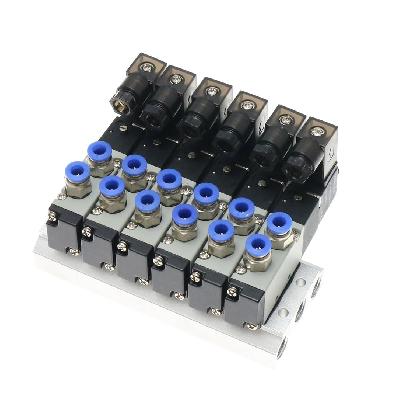 Pneumatic Solenoid Valve Manifold - Gang  System