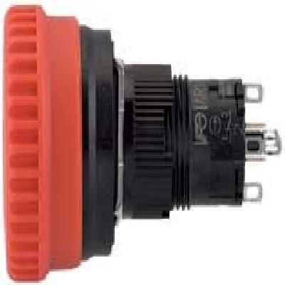 Fuji AR16F5N 120 V Alternate Flush Rectangular Illuminated Pushbutton Switch