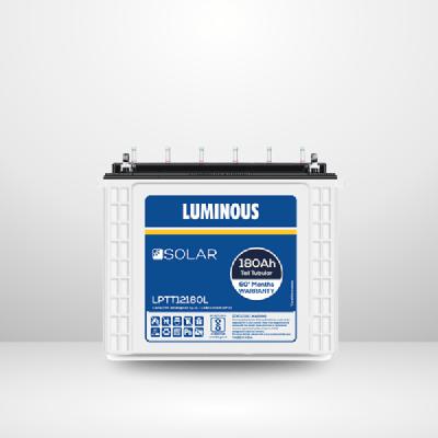 Luminous Lptt12120h 120ah 12 Volt Solar Tall Tubular Battery (60 Months Warranty)