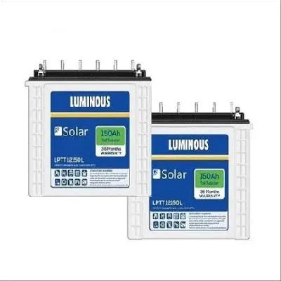 Luminous Solar Tubular Solar Battery 80 Ah  Lpt1280h (5years Warranty)