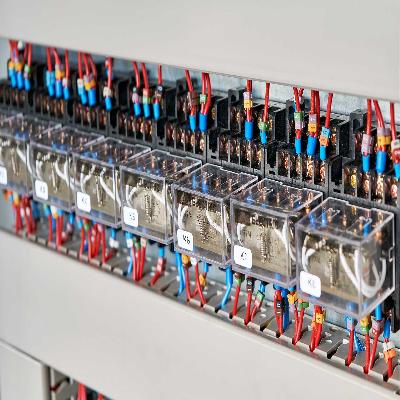 Industrial Relay Panel