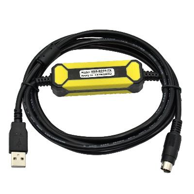 USB-SC09-FX Mitsubishi PLC Programming Cable  Fx1n / Fx2n / Fx1s / Fx3u Plc Programming Cable