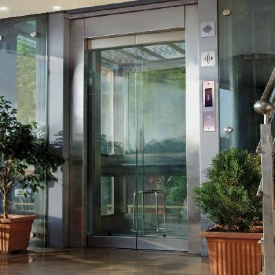 Fully Automatic Elevator Big Vision Glass Door