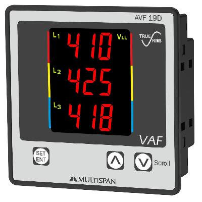 AMP-19N Three Phase Digital Ampere Meter