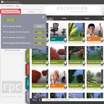 Archvision RPC Plugin Software
