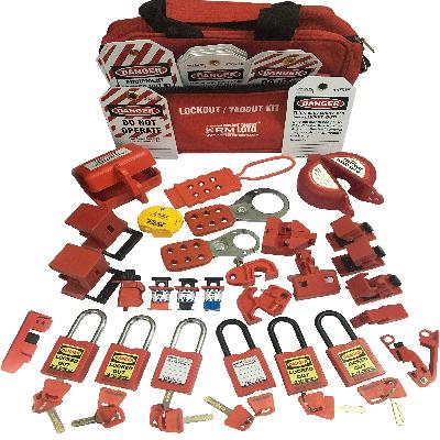 KRM LOTO Osha Lockout Tagout Di Electric Kit
