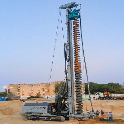 Continuous Flight Auger Drillling Machine