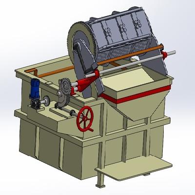 Semi Automatic Electroplating Barrel