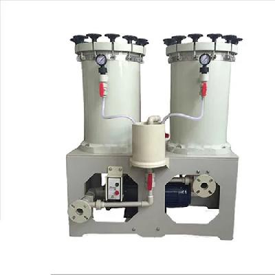 Dual Stage Electroplating Filter