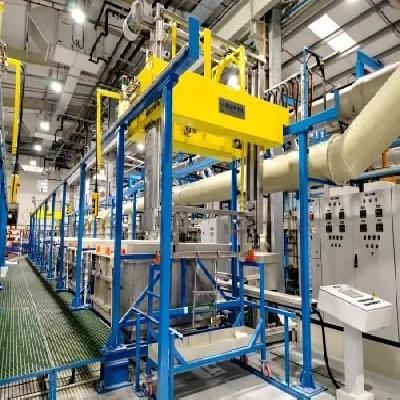 Fully Automatic PLC Based Electroplating Plant