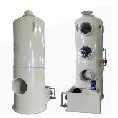 Industrial Wet Scrubber PP FRP With Blower