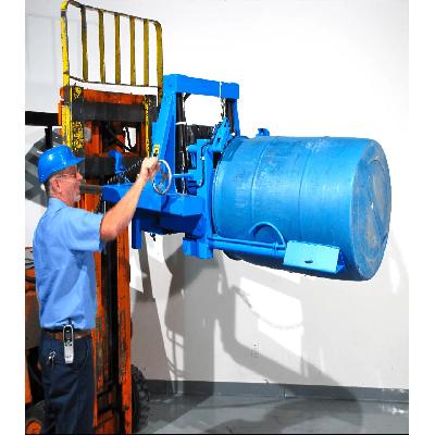 Forklift Mounted Drum Racker