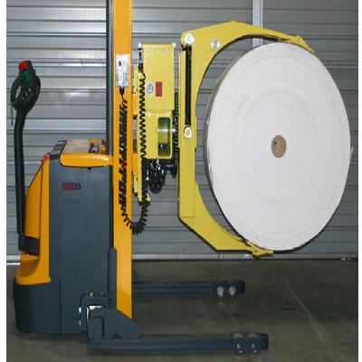 Self Powered Roll Clamp Rotator Attachment