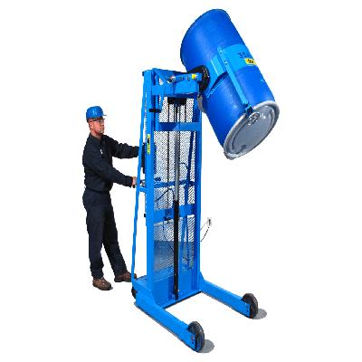 Vertical Lift Drum Pourer
