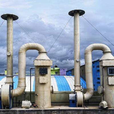 FRP Roof Fume Extraction System