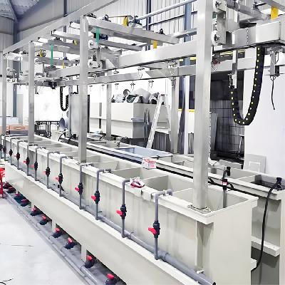 Fully Automatic PLC Based Electroplating Plant