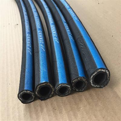 Blue Hydraulic Rubber Hose Pipe