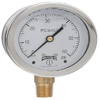 Stainless Steel Brass Process Gauge