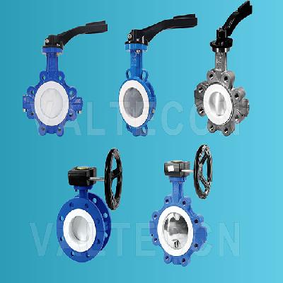 PTFE Lined Butterfly Valve