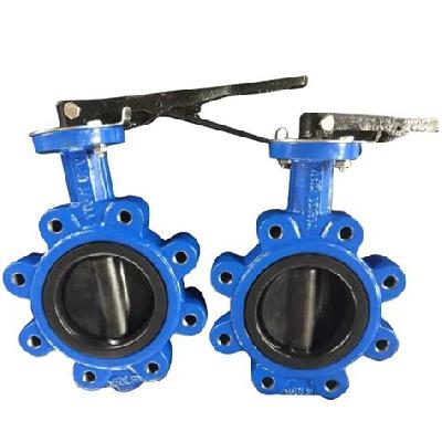 Rubber Lined Butterfly Valve with Lugged Body
