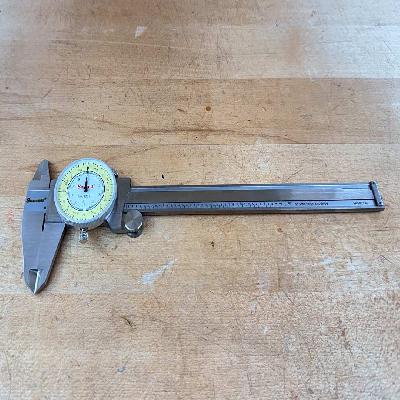 Measuring Vernier Caliper With Round Depth Bar 1202 -150