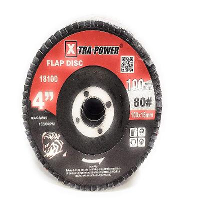 Xtra Power Size: 4 X 120G Flap Discs