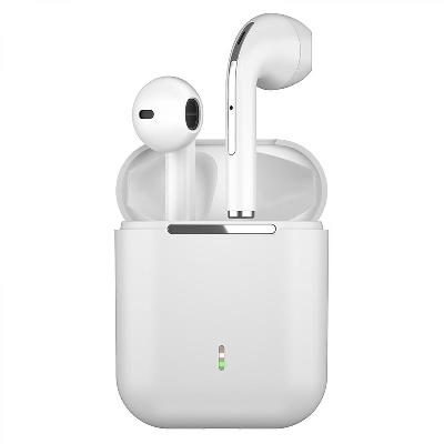 White Wireless Bluetooth Earphones