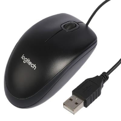 B100 Logitech Computer Mouse