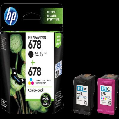 HP 678 Ink Advantage Cartridge Combo