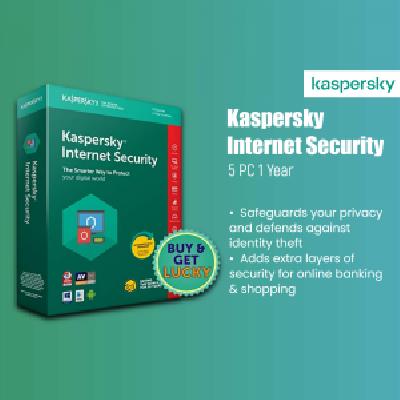 Kaspersky Internet Security 5pc 1year