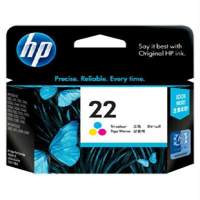 HP 22 Tri-Color Inkjet Print Cartridge