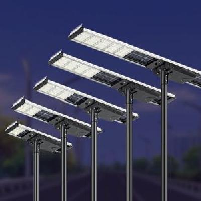 Mild Steel Solar Street Light Pole