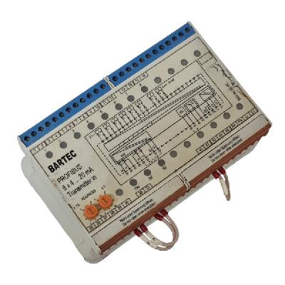 BARTEC 07-7331-23040000 PROFIBUS INTERFACE 8X4 20mA TRANSMITTER RELAY