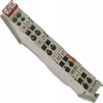 WAGO 750-514 Relay Output Module 2-Channel 25 VAC