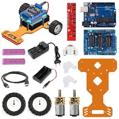 Line Follower DIY Robotics Kit