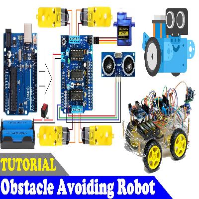 Obstacle Avoiding Robot Kit With Arduino