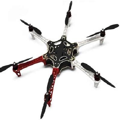 H550 Glass Fiber Hexcopter Fram