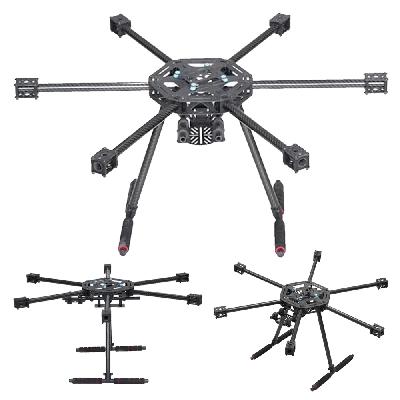 H550 Glass Fiber Hexcopter Frame